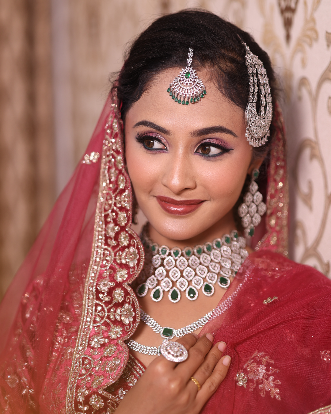 Final complete bridal look lookbook