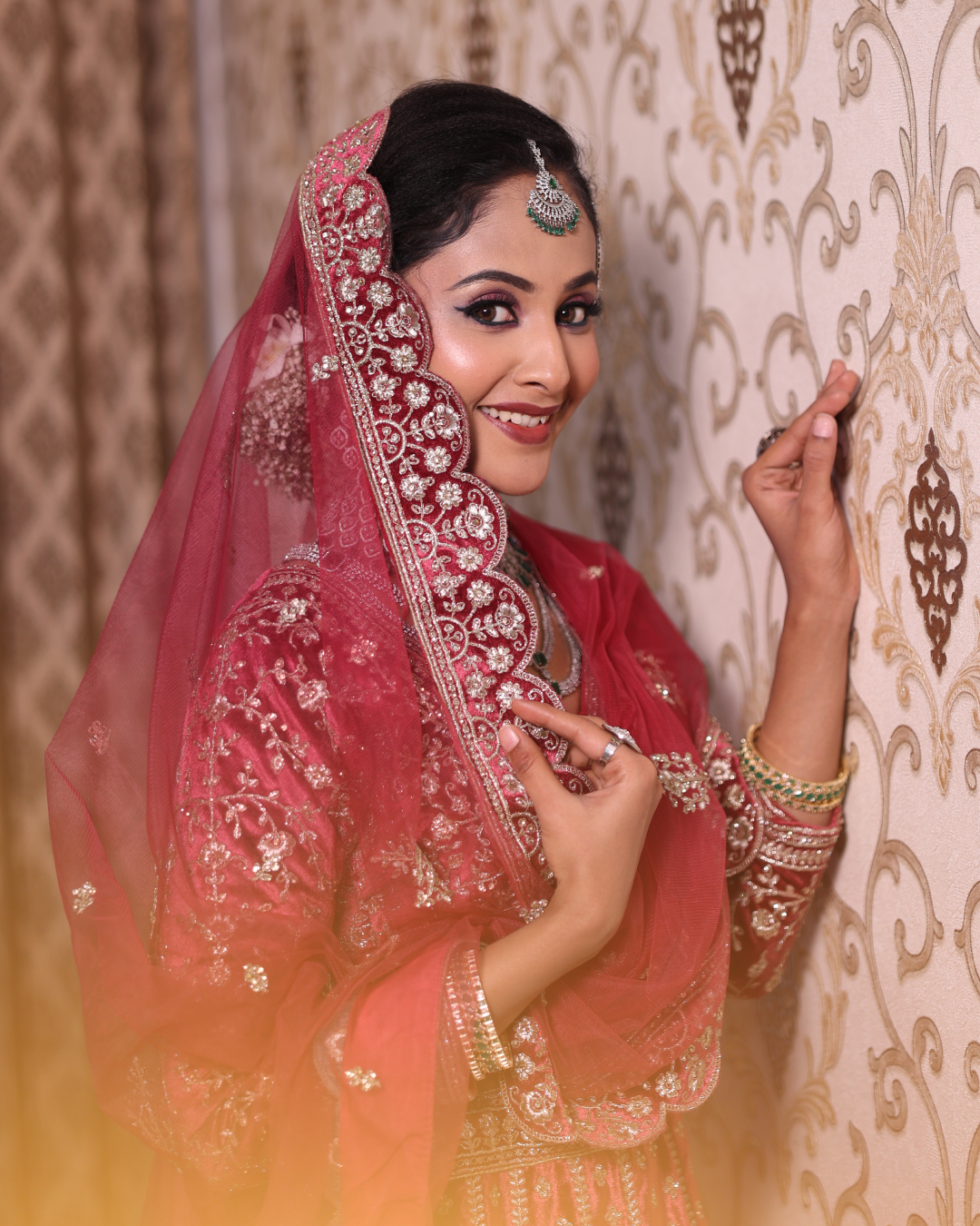 Regis Bridal Look - Airbrush Finish